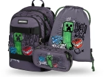 Set 3 Skate Baagl Minecraft TNT: Zaino, Astuccio, Sacchetto
