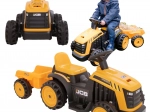 EVO trattore elettrico per bambini JCB con rimorchio