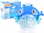 Balena a bolle per il bagnetto con schiuma e melodie