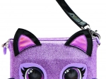 Borsetta interattiva da polso PURSE PETS Purdy Purrfect – gattina viola con occhi LED