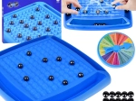 Gioco strategico magnetico con biglie e ruota della fortuna per la famiglia