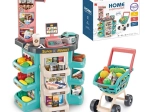 Supermercato per bambini con carrello e 47 accessori Woopie