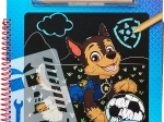blocco scratch Paw Patrol Chase – set creativo 19 × 28 cm, 10 fogli