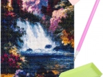 Mosaico diamantato 5D – cascata 30 × 40 cm