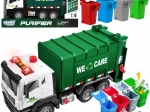 Camion interattivo della spazzatura Purifier 1:10 - Giocattolo educativo per la raccolta differenziata