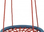 Altalena circolare Woody rosso-blu
