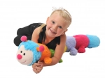 Bruco di peluche 90 cm