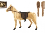 Grande cavallo da spazzolare con accessori