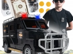 Salvadanaio cassaforte auto della polizia SWAT