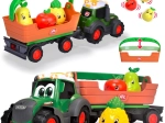 Trattore interattivo Fendt con rimorchio rimovibile e frutta