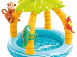 Piscina gonfiabile per bambini con tettoia a isola Intex