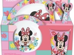 Set da tavola in plastica MINNIE, 5 pezzi