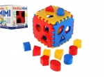 Cubo a incastri per bambini in plastica 13 × 13 × 13 cm