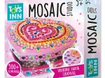 Set creativo: portagioie a cuore con mosaico