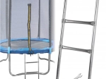 Scaletta universale in metallo per trampolino da giardino 86,5 x 37 cm