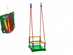 Altalena in plastica con barriera di protezione 35 × 34 cm, portata 40 kg