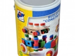 Set di costruzioni 140 pezzi in secchiello