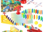 domino con lanciatore di aerei – kit educativo STEM