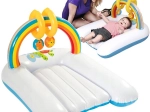 Bestway fasciatoio gonfiabile per neonati con giochi sospesi