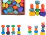 Pietre di equilibrio in legno Montessori
