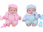 Bambola neonata con accessori
