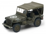 Modello Jeep Willys MB (1941) 1:18 con Tetto