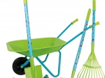 Grande set da giardino per bambini con carriola