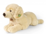 Cane retriever di peluche sdraiato 60 cm ECO-FRIENDLY