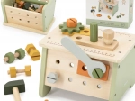 Viga PolarB mini officina 2in1 set di attrezzi in legno