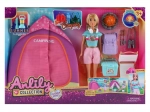 Bambola con tenda e effetti set 30 cm