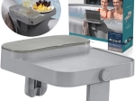 Bestway mensola 4 in 1 per LAY‑Z‑SPA – vassoio multifunzione con vano portaoggetti e supporti