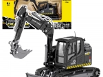 Escavatore cingolato in metallo con lama HUINA 1:50 nero