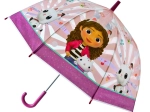 Ombrello per bambini Gabby's Dollhouse con motivi di gatti
