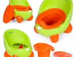 Orinatoio per bambini ECOTOYS con inserto verde rimovibile