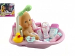 Bambola con Accessori per il Bagnetto