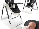 Nukido Elite seggiolone nero per bambini 3 in 1