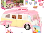 Camper pieghevole con gelateria e accessori, 30 pezzi