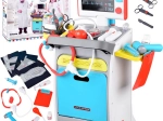 Carrello medico per piccoli dottori con strumenti interattivi