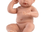 Llorens New Born bambina – bambola realistica con corpo in vinile completo 43 cm