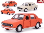 Modello in metallo dell’auto Škoda 105L 1976 con meccanismo a retrocarica – Welly 1:36