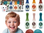 Birilli colorati per bambini con numeri WOOPIE