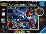 puzzle luminoso Come addestrare il drago 3 XXL 100 pezzi – Ravensburger