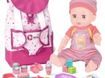 Set tata reale Wopie, bambola neonata con accessori