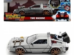 Delorean ritorno al futuro iii 1:24 modello in metallo con porte apribili jada toys