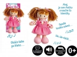 Bambola di peluche Aniška 20 cm, che parla slovacco