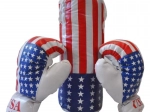 Sacco da boxe e guantoni