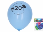 Palloncini gonfiabili 30 cm con numero 20 – set da 5 pz