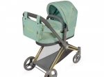 Passeggino pieghevole per bambole 3 in 1 con borsa CAPRICCIO, 73 cm