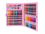 Set artistico in valigetta 168 pezzi – rosa