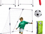 Porta da calcio 2in1 per bambini 143x110x70 cm